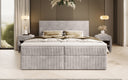 Boxspringbett Soft in Cord mit Stauraum