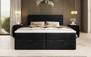 Boxspringbett Soft in Cord mit Stauraum