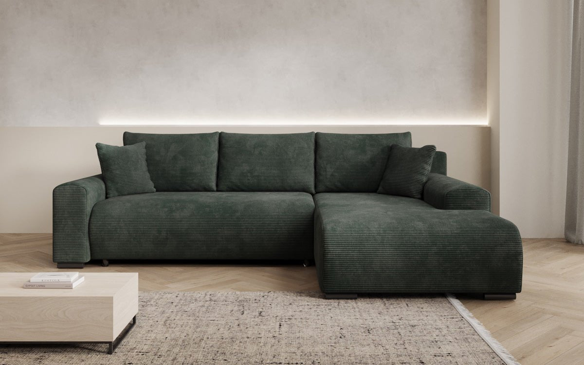 Canapé designer Hanna avec fonction couchage et espace de rangement
