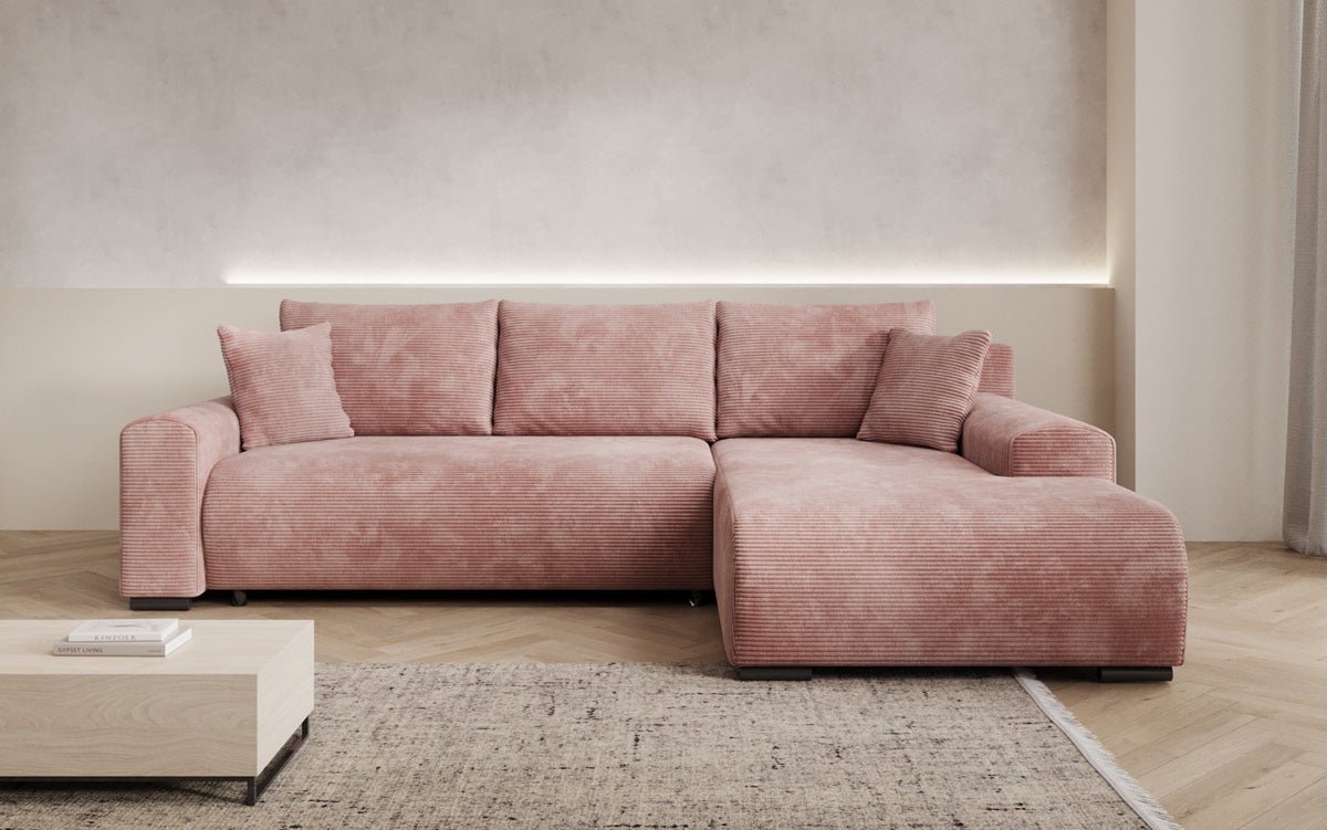 Canapé designer Hanna avec fonction couchage et espace de rangement