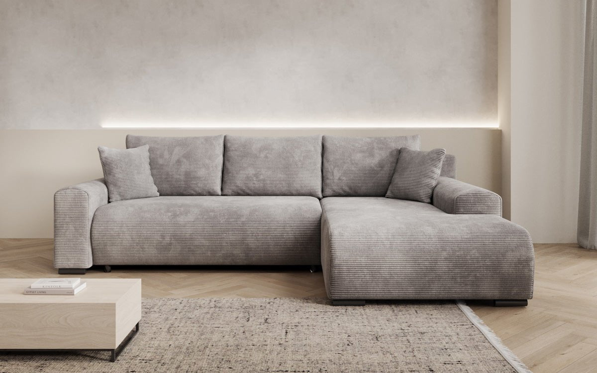 Canapé designer Hanna avec fonction couchage et espace de rangement