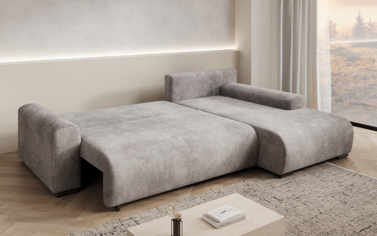 Canapé designer Hanna avec fonction couchage et espace de rangement