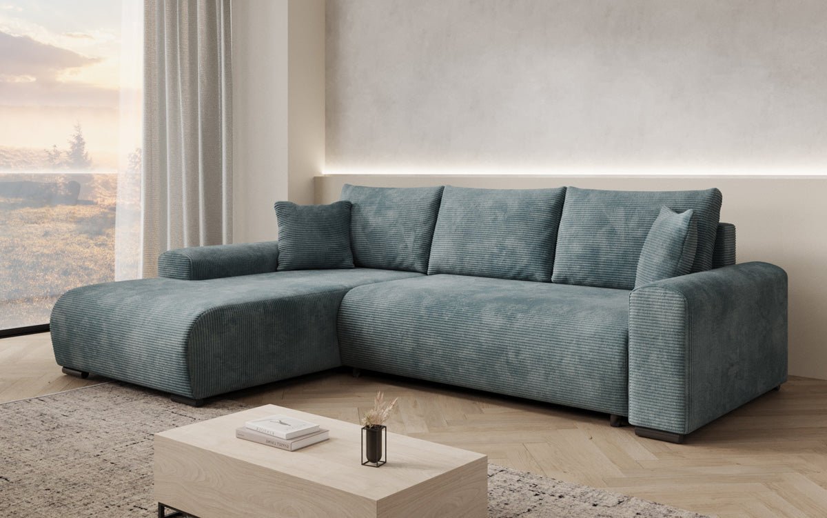 Canapé designer Hanna avec fonction couchage et espace de rangement