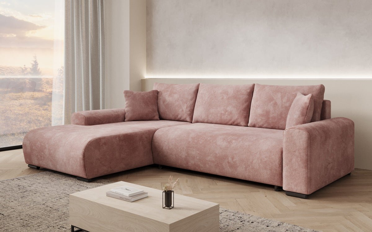 Canapé designer Hanna avec fonction couchage et espace de rangement