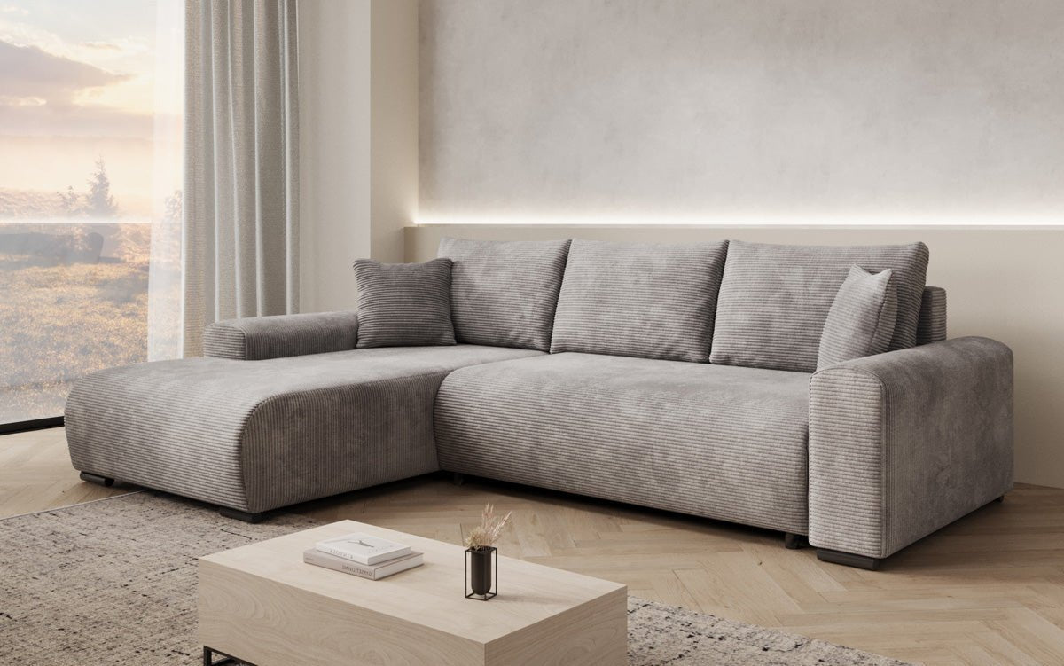 Canapé designer Hanna avec fonction couchage et espace de rangement