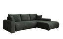 Designer Ecksofa Hanna mit Schlaffunktion und Stauraum
