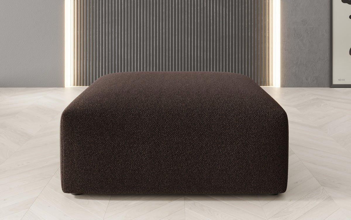 Tabouret d'appoint 80 cm Snug en Bouclé