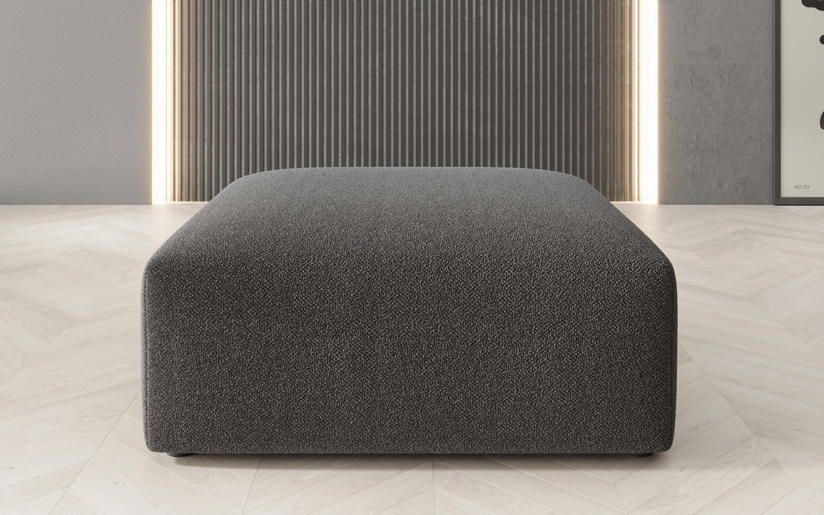 Tabouret d'appoint 80 cm Snug en Bouclé