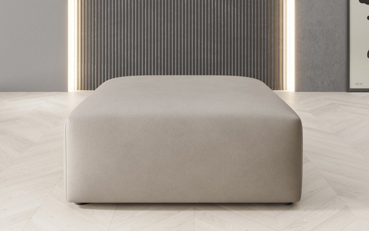 Bijzetkruk 80 cm Snug van Echtleer