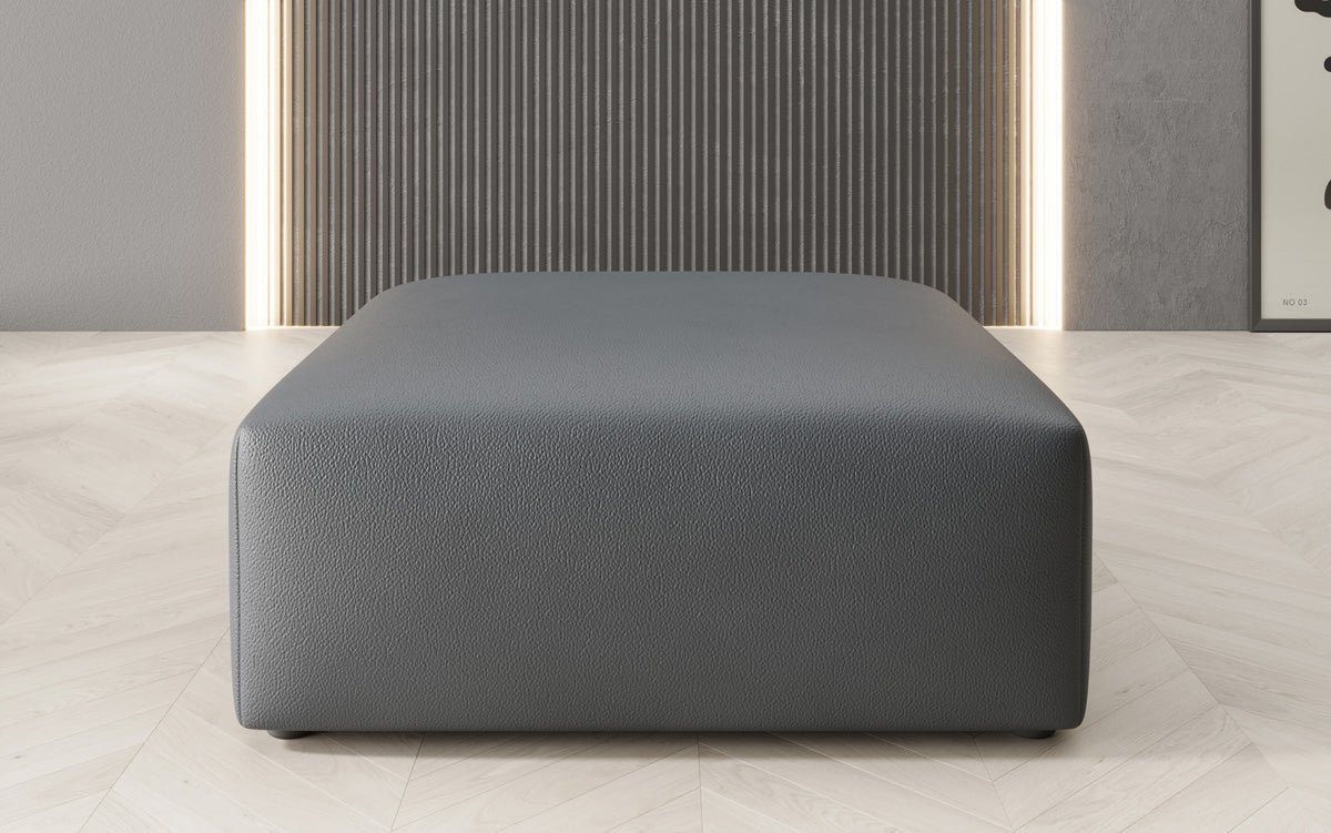 Bijzetkruk 80 cm Snug van Echtleer