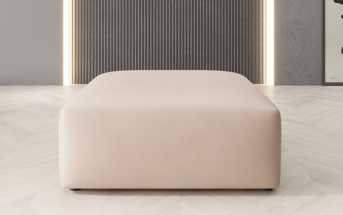 Bijzetkruk 80 cm Snug van Echtleer