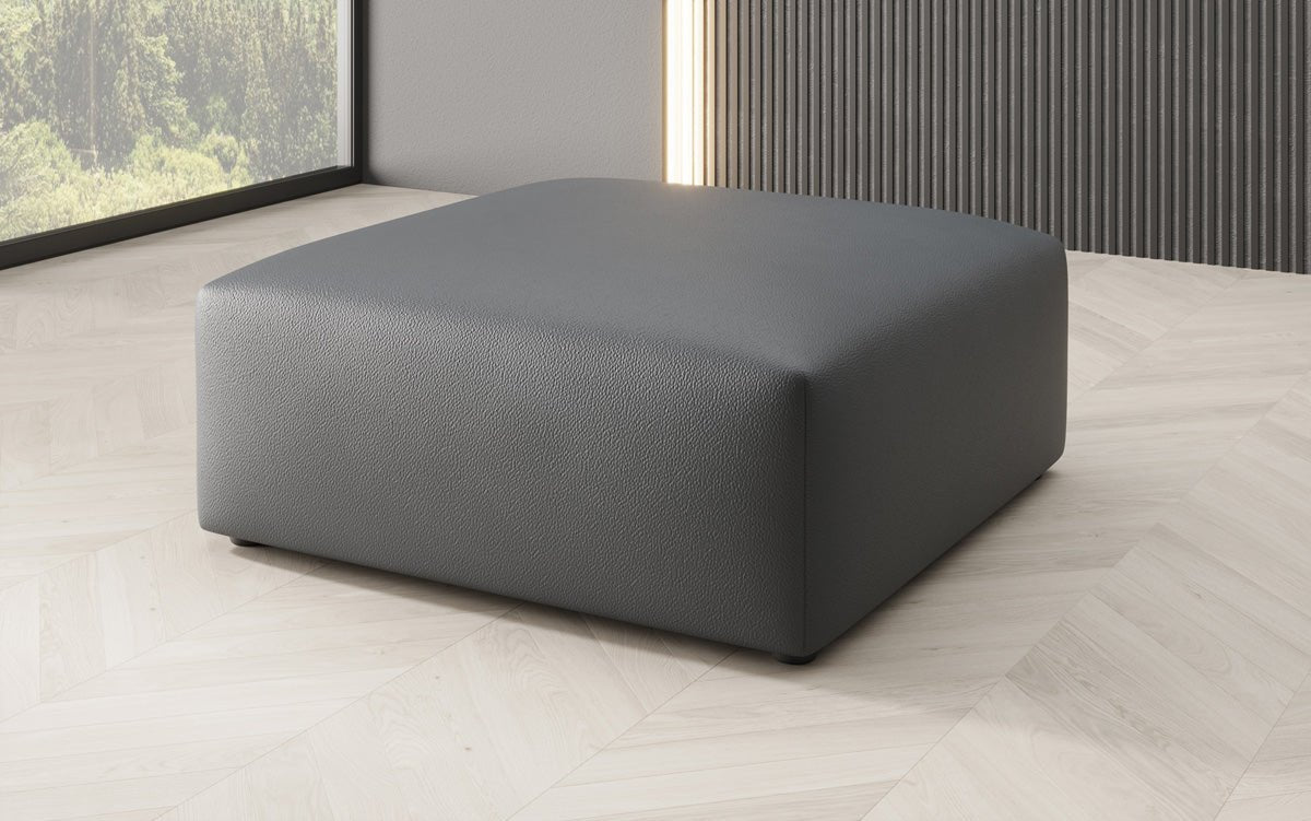 Bijzetkruk 80 cm Snug van Echtleer