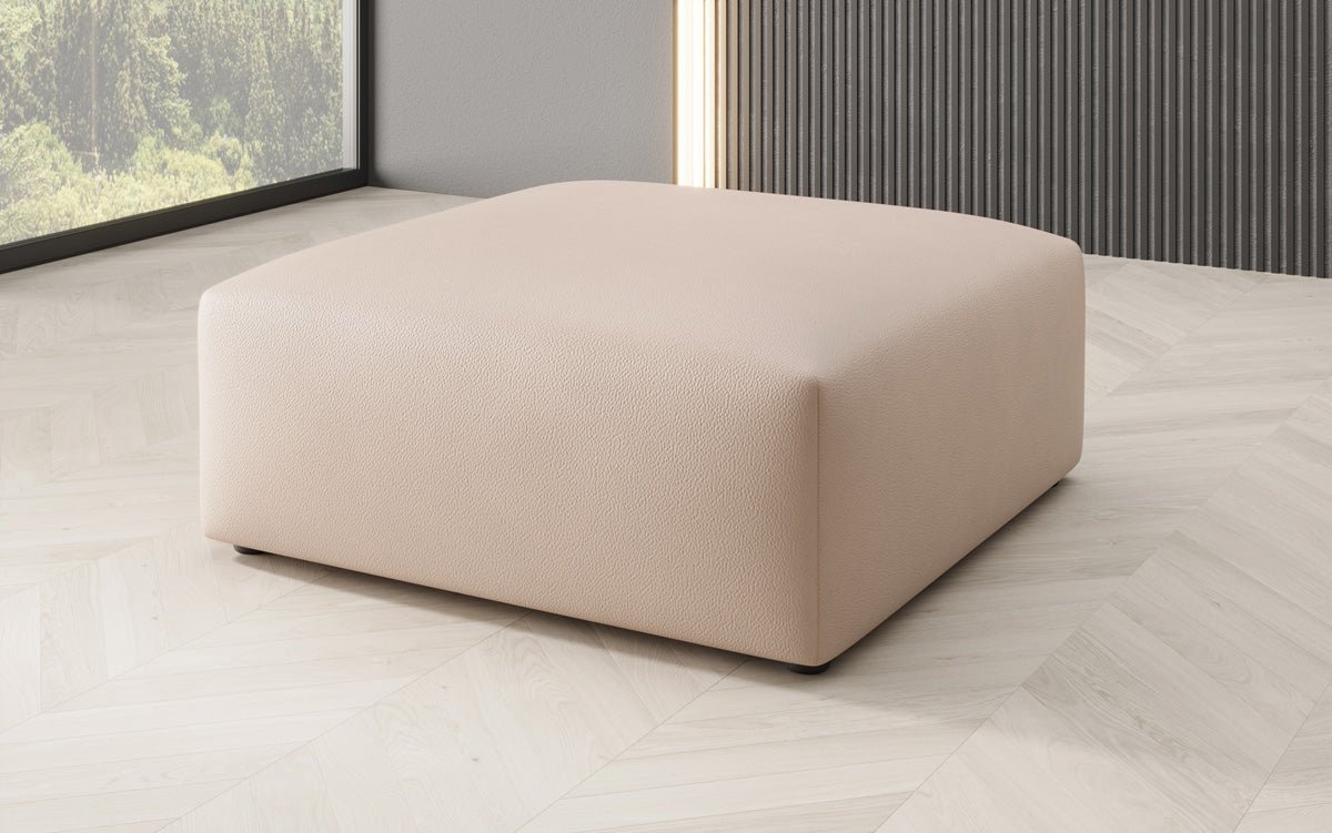 Bijzetkruk 80 cm Snug van Echtleer