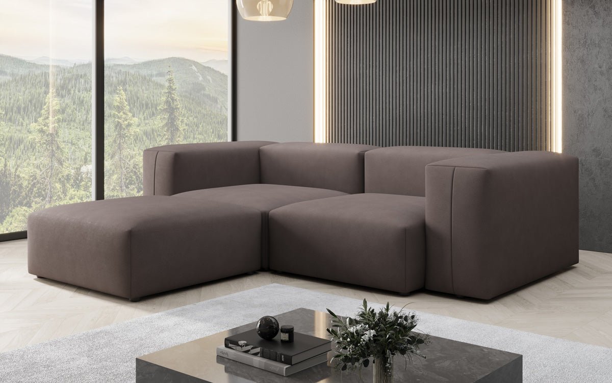 Designer L-bank Snug Mini in Stof