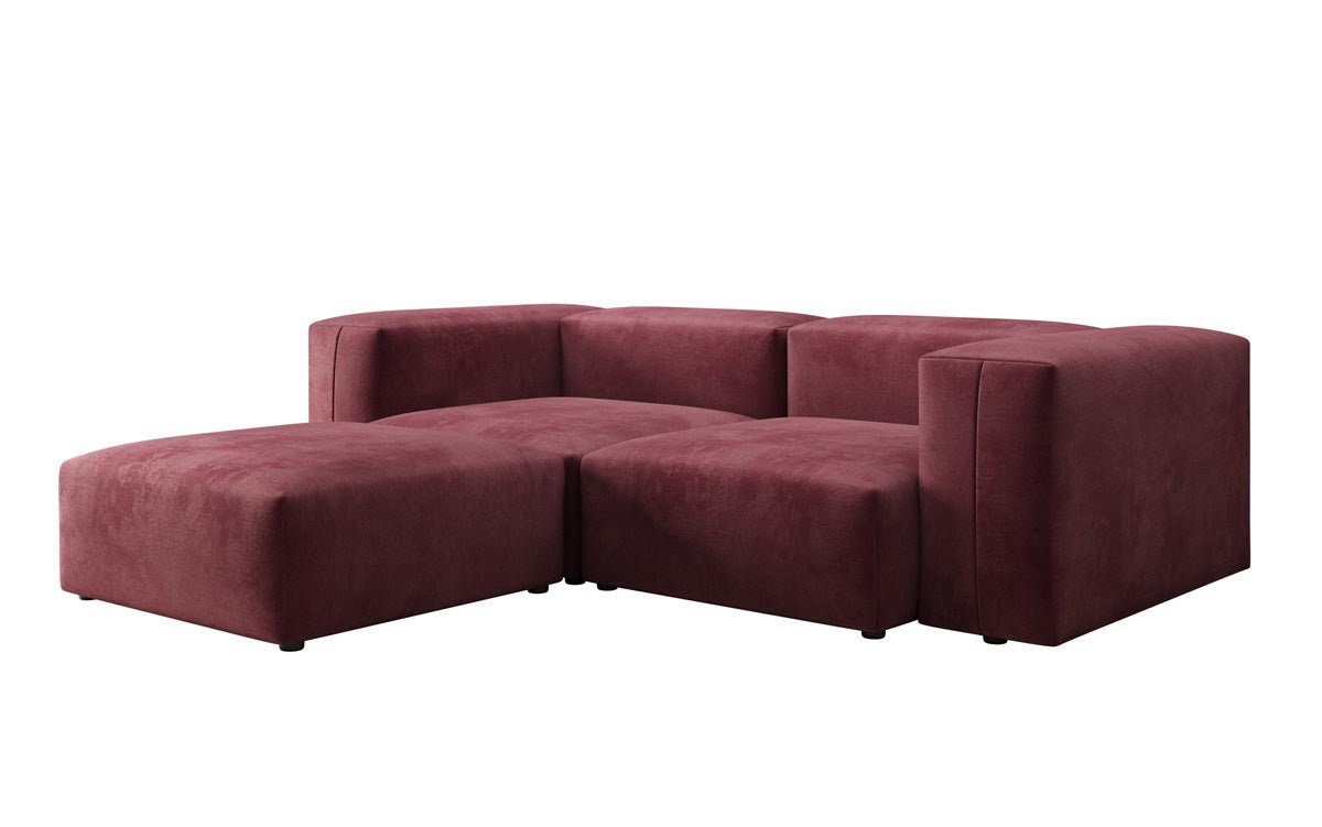 Ontwerper L Bank Snug Mini in Fluweel