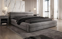 Designer gestoffeerd bed Velana Fluweel met opbergruimte