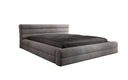 Designer gestoffeerd bed Velana Fluweel met opbergruimte
