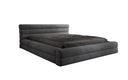 Designer gestoffeerd bed Velana Fluweel met opbergruimte