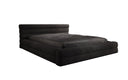 Designer gestoffeerd bed Velana Fluweel met opbergruimte