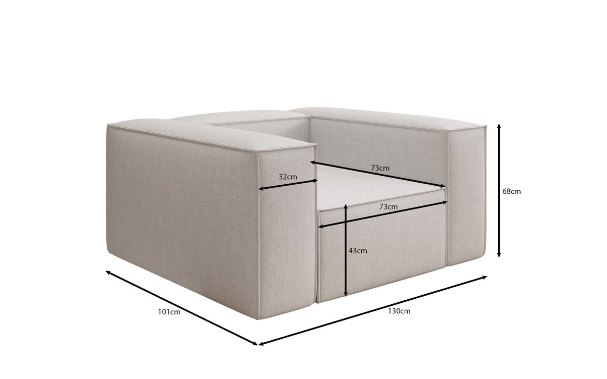 Fauteuil canapé design Lesley aspect lin