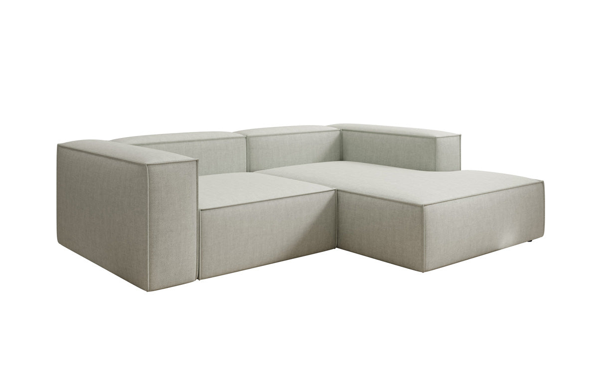 Designer hoekbank Lesley Mini in linnenlook