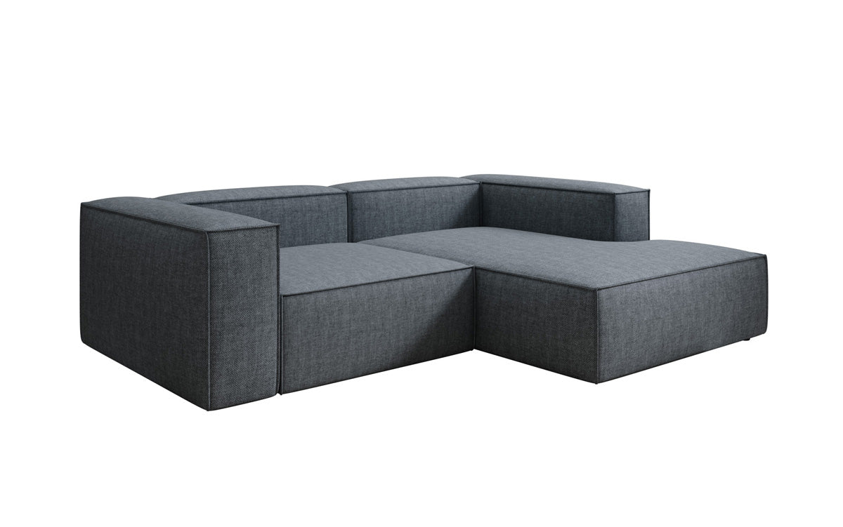 Designer hoekbank Lesley Mini in linnenlook