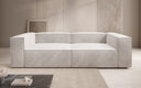 Designer Sofa Lesley 3 Sitzer in Samt