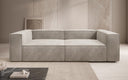Designer Sofa Lesley 3 Sitzer in Samt