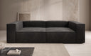 Designer Sofa Lesley 3 Sitzer in Samt