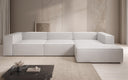 Designer Ecksofa Lesley in Echtleder