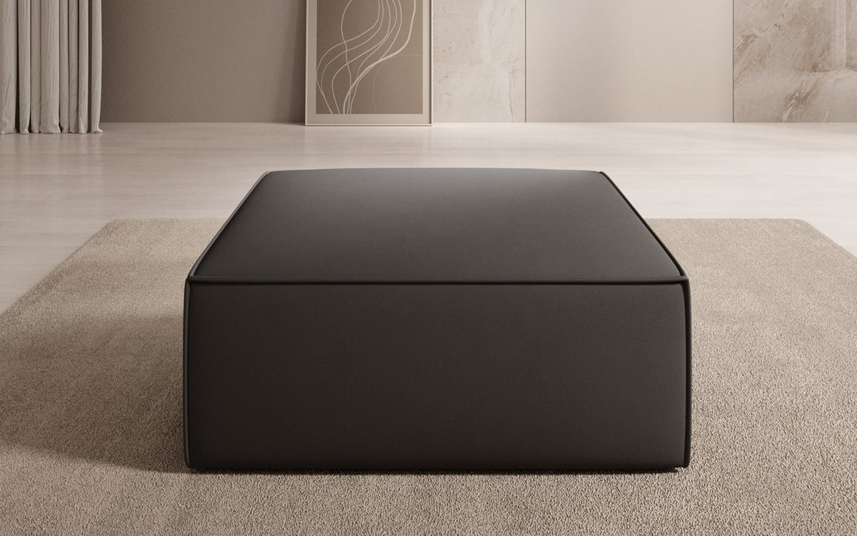 Beistellhocker Lesley en Tissu