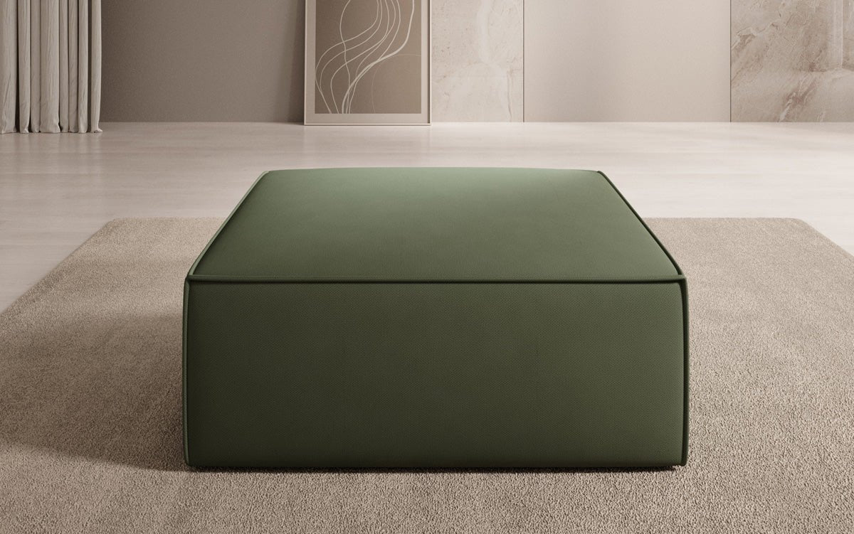 Beistellhocker Lesley en Tissu