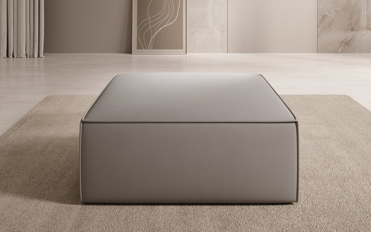 Beistellhocker Lesley en Tissu