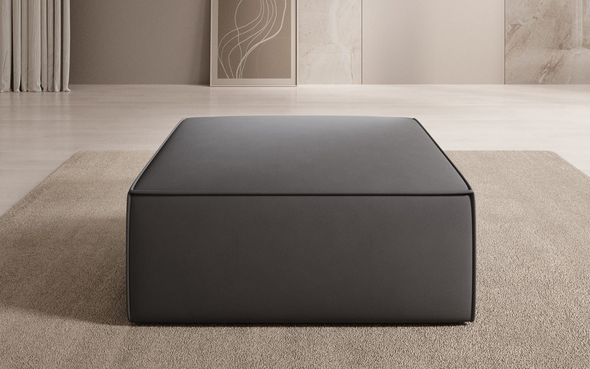 Beistellhocker Lesley en Tissu