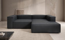 Designer Ecksofa Lesley Mini in Echtleder