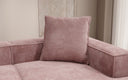 Decoratief Kussen Lesley 60x60 in Ribstof