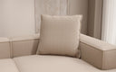 Coussin décoratif Lesley 60x60 en Bouclé