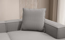 Coussin décoratif Lesley 60x60 en Bouclé