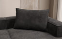 Coussin décoratif Lesley 45x80 en Côtelé