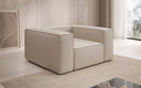 Canapé fauteuil Lesley en Tissu