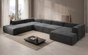 Canapé design Lesley U XXL en Velours