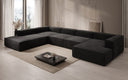 Canapé design Lesley U XXL en Velours