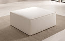 Tabouret d’appoint Lesley en tissu texturé