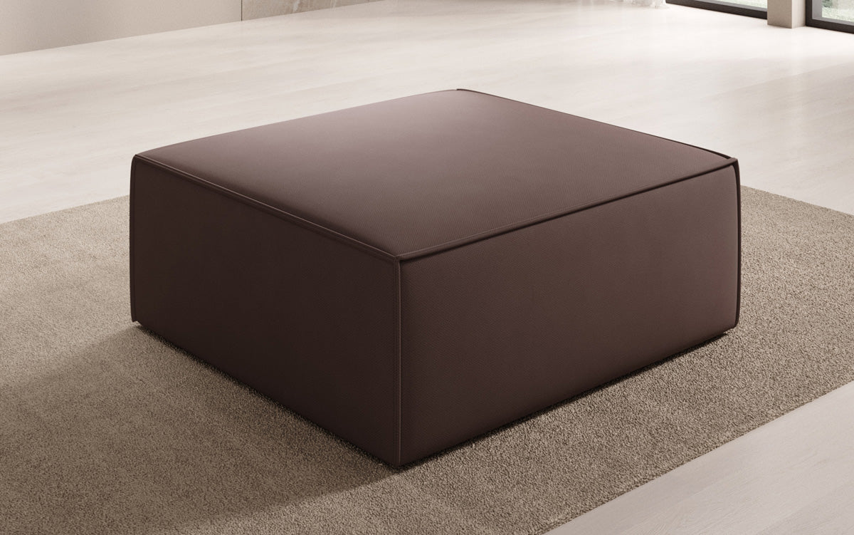Beistellhocker Lesley en Tissu