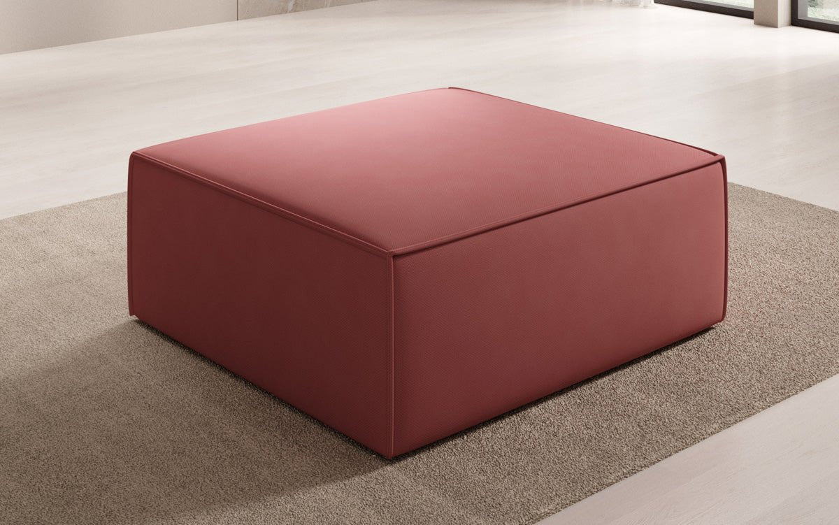 Beistellhocker Lesley en Tissu