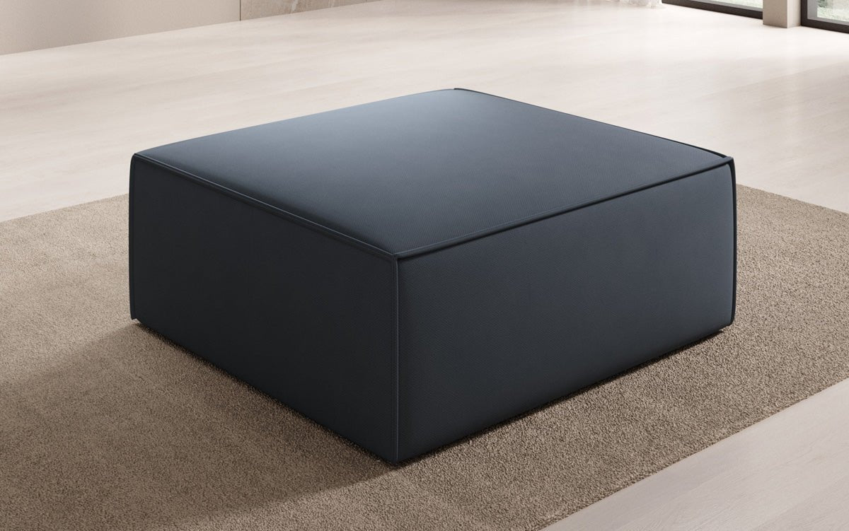 Beistellhocker Lesley en Tissu