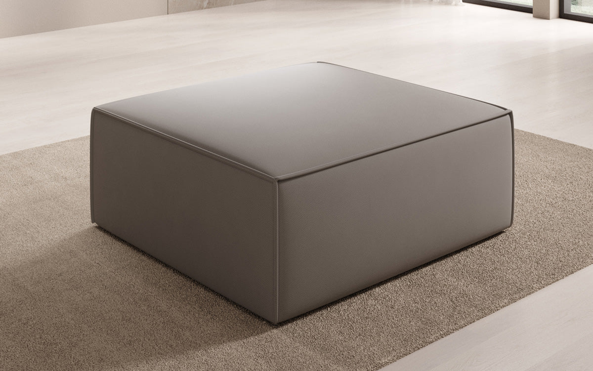 Beistellhocker Lesley en Tissu