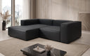 Designer Ecksofa Lesley Mini in Echtleder