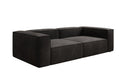 Designer Sofa Lesley 3 Sitzer in Samt