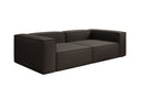 Designerbank Lesley 3-zits in Stof